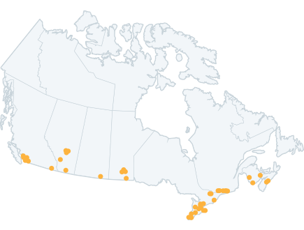 Map of Canada