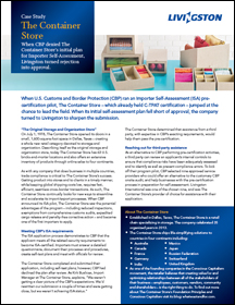 ISA Case Study - Container Store